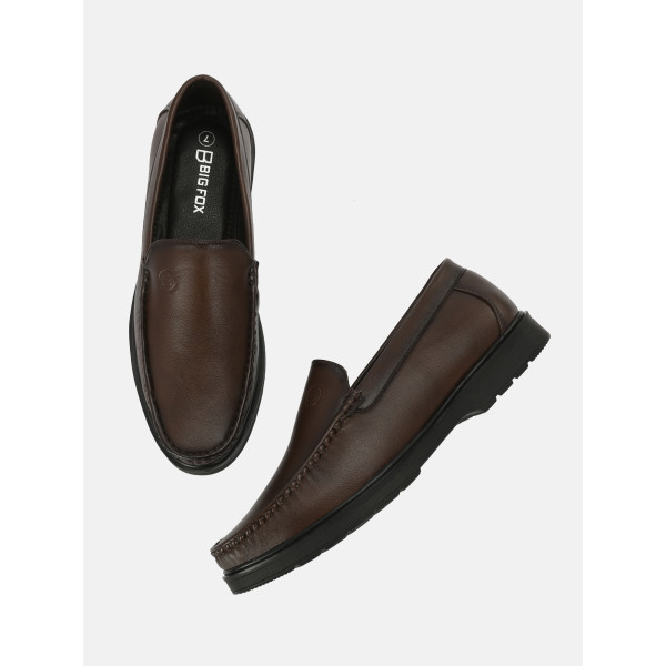 Big Fox Track Sole Loafers For Men 