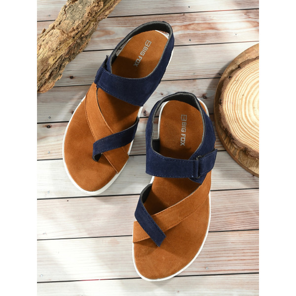 Big Fox Leather Sandals for Men 